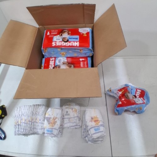 192PK HUGGIES LITTLE SNUGGLERS BABY DIAPERS - SIZE 1 (UP TO 14LBS) - DISNEY WINNIE THE POOH image 2