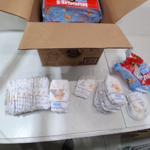 192PK HUGGIES LITTLE SNUGGLERS BABY DIAPERS - SIZE 1 (UP TO 14LBS) - DISNEY WINNIE THE POOH image 3