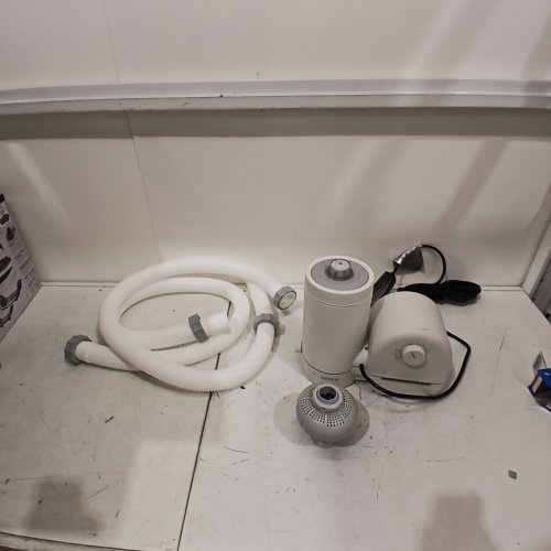 INTEX C1500 KRYSTAL CLEAR CARTRIDGE FILTER PUMP FOR ABOVE GROUND POOLS - 1500GPH PUMP FLOW RATE - WHITE (MODEL: FP635 / 26635EG) image 3