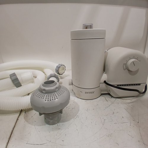 INTEX C1500 KRYSTAL CLEAR CARTRIDGE FILTER PUMP FOR ABOVE GROUND POOLS - 1500GPH PUMP FLOW RATE - WHITE (MODEL: FP635 / 26635EG) image 5
