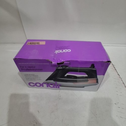 CONAIR PROFESSIONAL STEAM IRON WITH NANO TITANIUM SOLEPLATE - 1875W - COPPER/BLACK (MODEL: IR2342NRLC) image 6