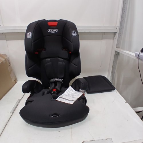GRACO TRANZITIONS 3-IN-1 HARNESS/HIGHBACK/BACKLESS BOOSTER car SEAT - 100LBS MAX/CAP - Proof/BLACK (MODEL: 2035724) image 3