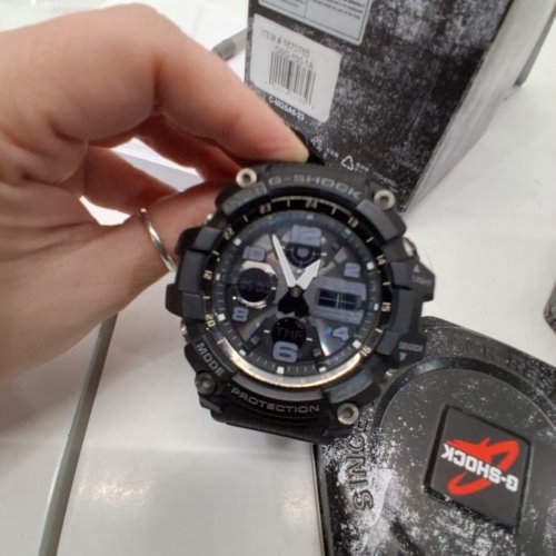 MENS CASIO G-SHOCK MUDMASTER ANALOG-DIGITAL WATCH - 55 MM- BLACK (MODEL: GSG-100-1A) image 3