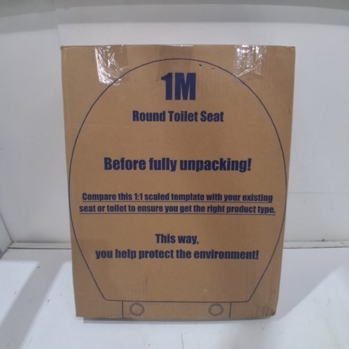 1M FAMILY TOILET SEAT WITH BUILT IN TODDLER SEAT - SLOW CLOSE - (ROUND WITH TODDLER SEAT BUILT IN) image 5