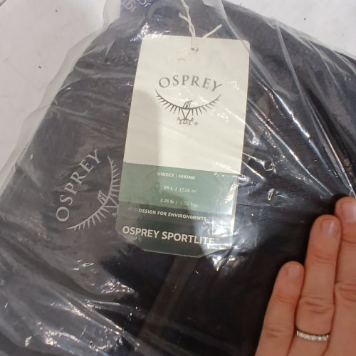 OSPREY SPORTLITE 25 BACKPACK - 25 L - RAVEN BLACK image 3