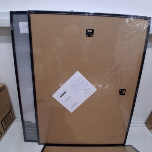 3PK UPSIMPLES PICTURE/POSTER FRAME - 12" X 18" - BLACK - (MODEL: FUP0301024) image 3