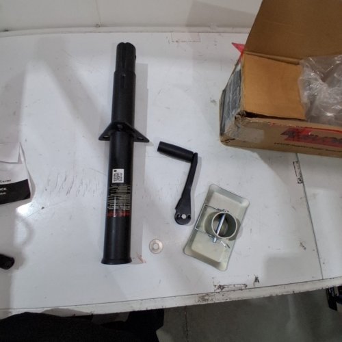 VEVOR A-FRAME HEAVY DUTY TRAILER JACK FOR RV - 22.5" - 37.4" - 5000LBS MAX - BLACK (MODEL: HS5000SAE) image 2