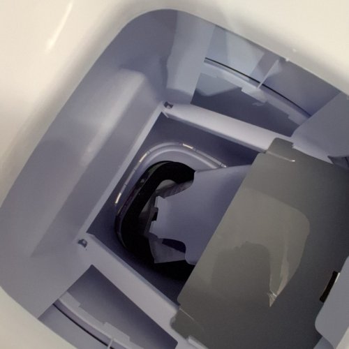 LITTER GENIE STYLE CAT LITTER ODOR CONTROL DISPOSAL SYSTEM PAIL WITH SCOOP AND HOLDER - 18" - WHITE (MODEL: ‎I000658) image 3