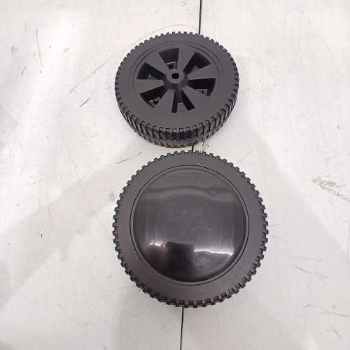 2PK GRILL REPLACEMENT WHEELS - 7" DIAMETER - BLACK image 2