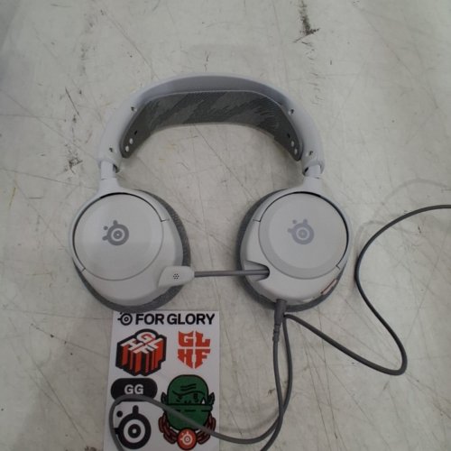 STEELSERIES ARCTIS NOVA 1P MULTI-SYSTEM GAMING HEADSET WITH NOISE-CANCELLING MIC - WHITE (MODEL: 61612) image 5