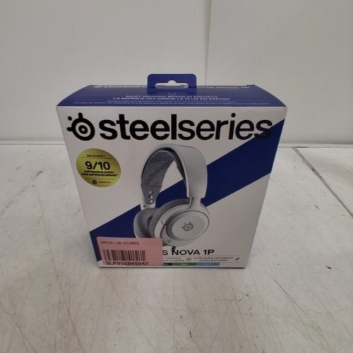 STEELSERIES ARCTIS NOVA 1P MULTI-SYSTEM GAMING HEADSET WITH NOISE-CANCELLING MIC - WHITE (MODEL: 61612) image 6