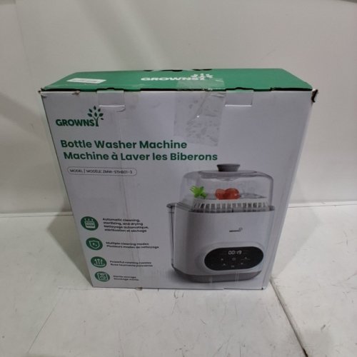 GROWNSY ALL-IN-ONE BOTTLE WASHER AND STERILIZER AND DRYER MACHINE - WHITE (MODEL: ZMW-STHB01-3) image 9