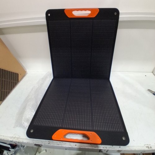 ZOUPW PORTABLE CAMPING SOLAR PANEL - 110W N-TYPE - BLACK/ORANGE (MODEL: ZP-F110W) image 4