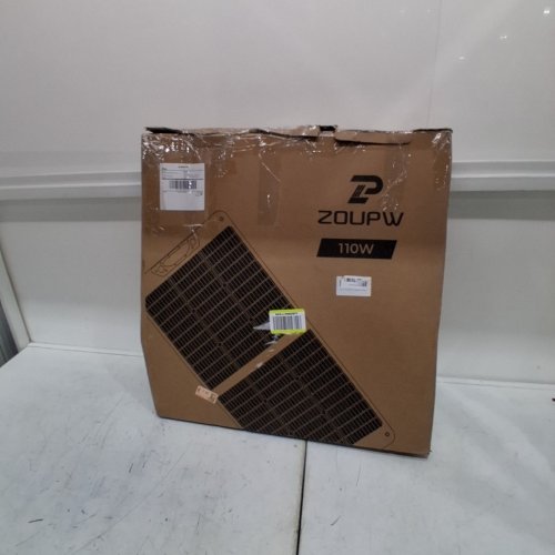 ZOUPW PORTABLE CAMPING SOLAR PANEL - 110W N-TYPE - BLACK/ORANGE (MODEL: ZP-F110W) image 5