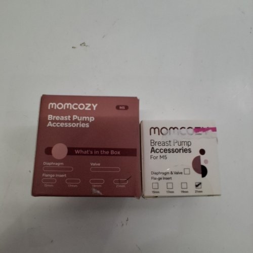 2PC MOMCOZY BREAST PUMP ACCESSORIES - 21 MM (MODEL: M5) image 2