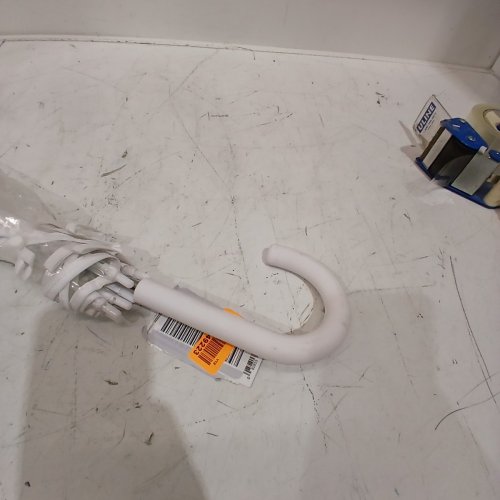 BUBBLE CLEAR UMBRELLA - 32" - CLEAR/WHITE image 3