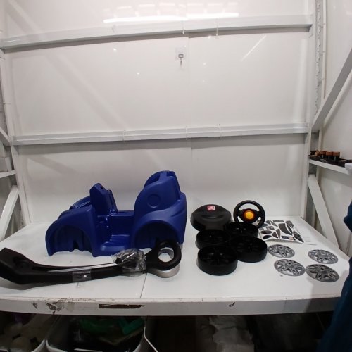 STEP2 PUSH AROUND BUGGY GT - 50LBS MAX - BLUE/BLACK (MODEL: 779799) image 2