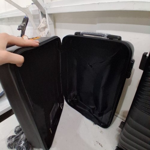4PC JOYWAY HARDSIDE LUGGAGE SET WITH SPINNER WHEELS AND TSA LOCK - 18"/20"/24"/28" - BLACK (MODEL:TR022) image 4