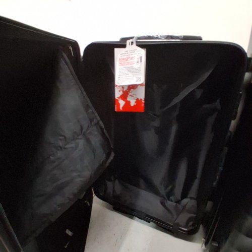 4PC JOYWAY HARDSIDE LUGGAGE SET WITH SPINNER WHEELS AND TSA LOCK - 18"/20"/24"/28" - BLACK (MODEL:TR022) image 6