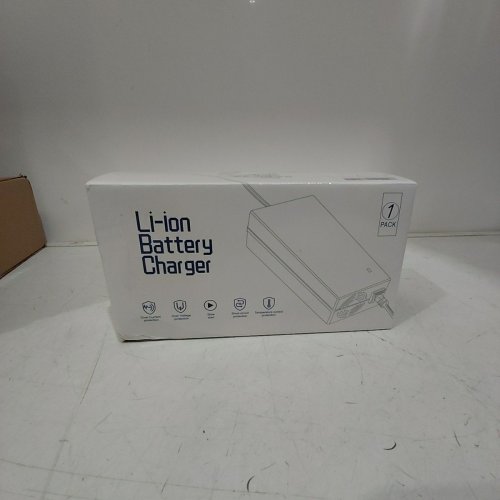 LITHIUM BATTERY CHARGER WITH MUTLIPLE PLUGS 84V - 5A - BLACK image 3