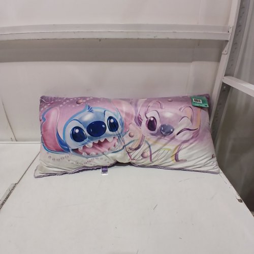 DISNEY LILO & STITCH BODY PILLOW - 18" X 36" - PURPLE image 3