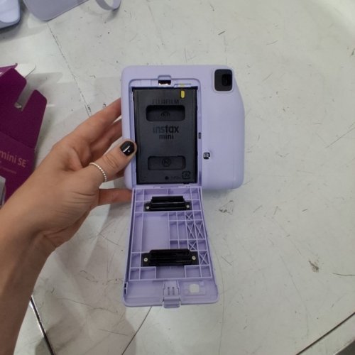 FUJIFILM INSTAX MINI SE INSTANT CAMERA BUNDLE WITH MAGNETIC FRAME, MINI ALBUM, AND 10 EXPOSURE MINI FILM PACK - LAVENDER image 3