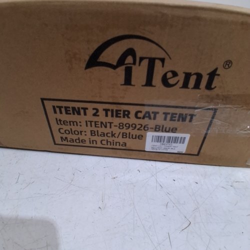 ITENT X-LARGE TRIPLE CATIO OUTDOOR CAT ENCLOSURE,POP UP CAT TENT -35" X 43" -BLUE/BLACK-(MODEL:ITENT-89926-BLUE) image 7