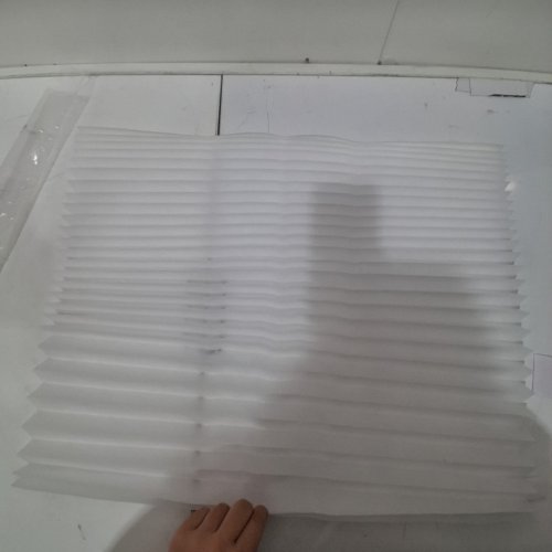 BLINHDOME LIGHT FILTERING SELF ADHESIVE PAPER BLINDS - 24" X 60" - WHITE image 2