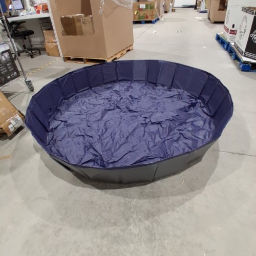 COLLAPSIBLE KIDDIE/DOG POOL - 63" - BLUE image 2