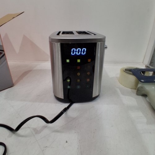 2 SLICE TOASTER WITH TOUCH SCREEN - STAINLESS STEEL image 2
