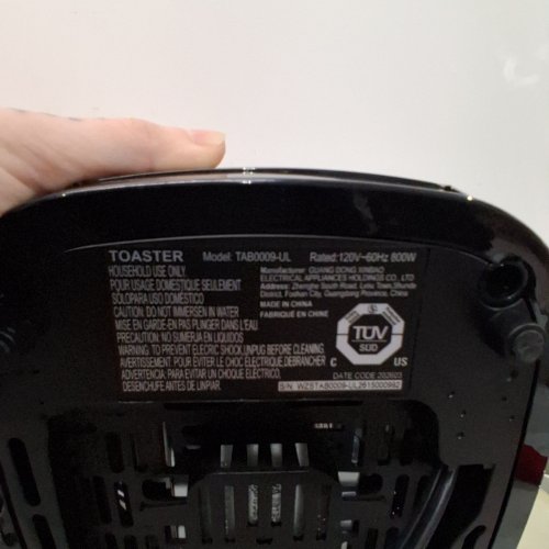 2 SLICE TOASTER WITH TOUCH SCREEN - STAINLESS STEEL image 3