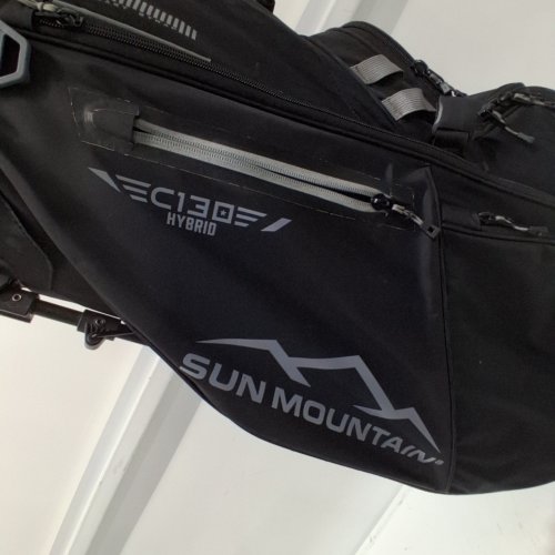 SUN MOUNTAIN MEN'S C130 VLO HYBRID GOLF BAG - BLACK (MODEL: C-130) image 2