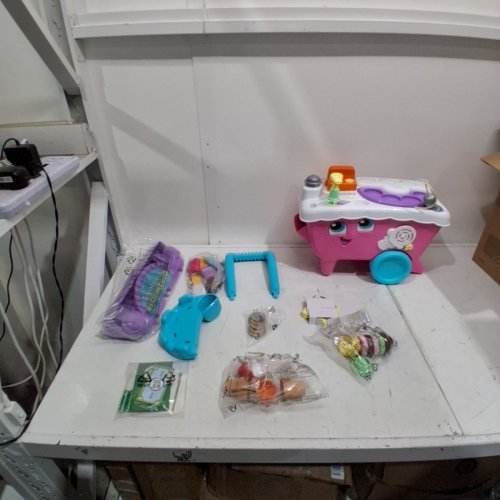 LEAPFROG EXCLUSIVE SCOOP & LEARN ICE CREAM CART DELUXE KIDS TOY - PURPLE/PINK - (MODEL: ‎80-600761) image 2