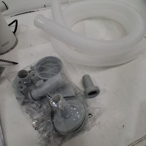 INTEX C330 CARTRIDGE POOL FILTER PUMP - 1250 LPH - 120V - WHITE/GREY (MODEL: 26601EP) image 4