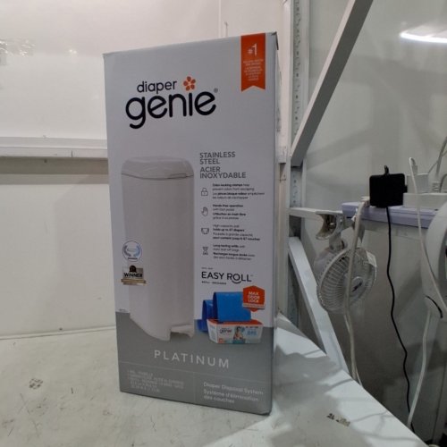 PLAYTEX DIAPER GENIE COMPLETE DIAPER PAIL SYSTEM - WHITE image 4