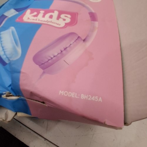 2PK KIDS MPOW HEADPHONES WITH VOLUME CONTROL AND MIC - BLUE/PINK (MODEL:BH245A) image 2