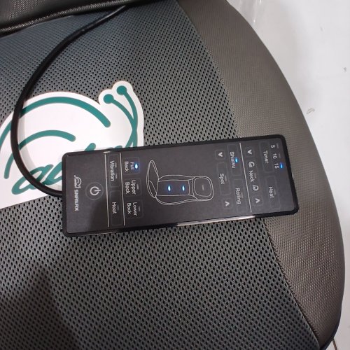 SNAILAX SHIATSU NECK & BACK MASSAGER MASSAGE CHAIR PAD WITH HEAT - SL-233 image 2