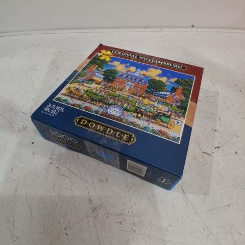 1000PC DOWDLE COLONIAL WILLIAMSBURG JIGSAW PUZZLE - 26.75" X 19.75" image 3