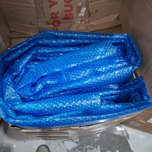 VEVOR SOLAR POOL COVER RECTANGLE SOLAR BLANKET FOR POOLS, INGROUND ABOVE GROUND SWIMMING POOL SOLAR COVER - 12FT X 24FT - BLUE image 3