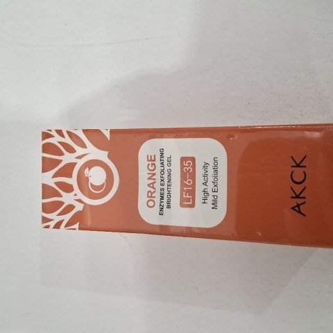 AKCK ORANGE ENZYME EXFOLIATING BRIGHTENING GEL - 30ML (MODEL: LF16-35) image 2