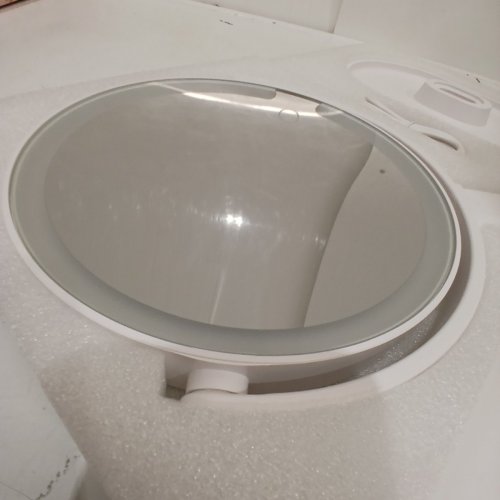 BEST PRESENT SMALL MAGNIFIER MIRROR WITH LED LIGHT - 9" DIAMETER - WHITE image 3