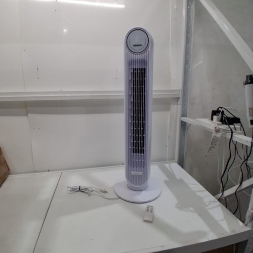 DREO 307 SERIES TOWER FAN WITH 4 SETTINGS / REMOTE CONTROL / TIMER & LED DISPLAY - 36" - WHITE (MODEL: DR-HTF007S) image 3
