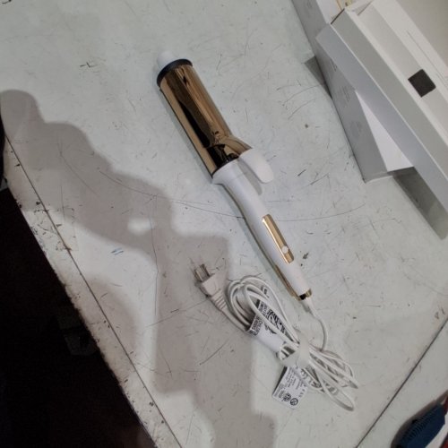 KRISTIN ESS SOFT BEND CURLING IRON - 2" - WHITE AND GOLD (MODEL: KES0193A) image 4