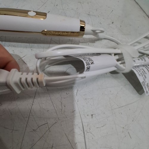 KRISTIN ESS SOFT BEND CURLING IRON - 2" - WHITE AND GOLD (MODEL: KES0193A) image 7