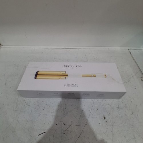 KRISTIN ESS SOFT BEND CURLING IRON - 2" - WHITE AND GOLD (MODEL: KES0193A) image 8