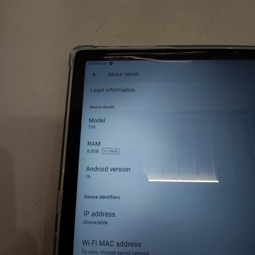 KINGRID ANDROID TABLET 128GB - BLUE (MODEL: T90) image 4