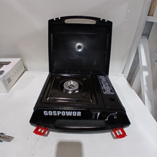 GOSPOWOR 1-BURNER PORTABLE GAS STOVE -10000 BTU (MODEL: STOVE013) image 3