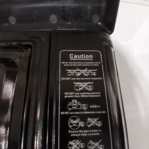 GOSPOWOR 1-BURNER PORTABLE GAS STOVE -10000 BTU (MODEL: STOVE013) image 5