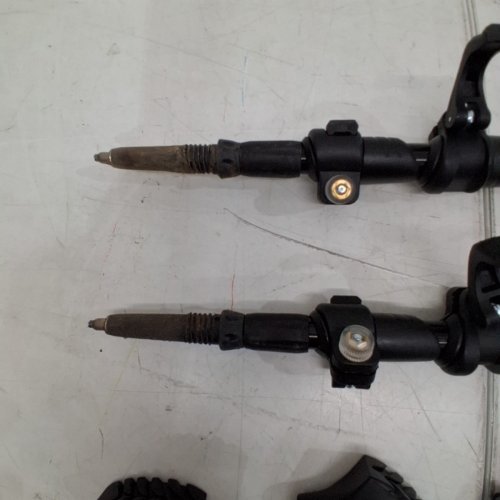 UNDERWOOD AGGREGATOR ADJUSTABLE ALUMINUM HIKING/TREKKING POLES - BLUE/BLACK image 4
