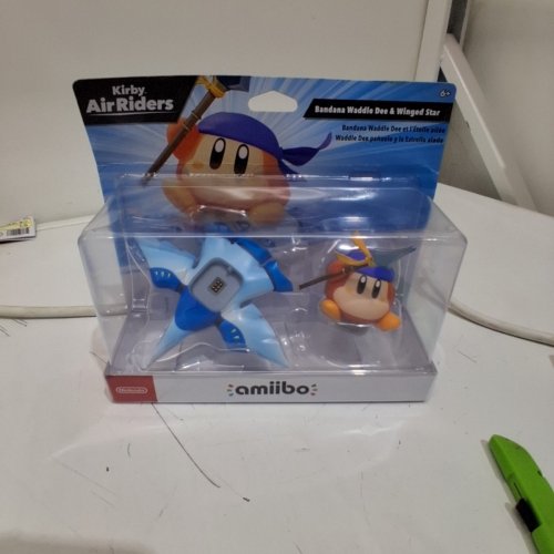 NINTENDO AMIIBO KIRBY AND WARP STAR - BANDANA WADDLE DEE & WINGED STAR (MODEL: NVLWCAAA) image 3